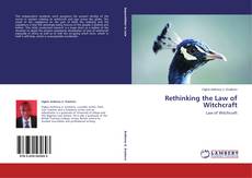 Capa do livro de Rethinking the Law of Witchcraft 