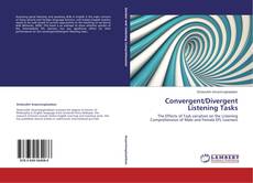 Copertina di Convergent/Divergent Listening Tasks