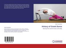 Portada del libro de History of Greek Dance