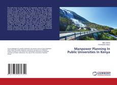 Couverture de Manpower Planning In Public Universities In Kenya