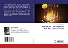 Capa do livro de Income and Employment Structure of Rural India 