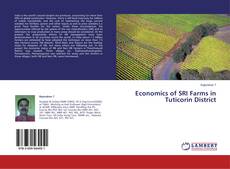 Capa do livro de Economics of SRI Farms in Tuticorin District 