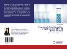 Portada del libro de Functional characterization of lipid binding of P122 START domain
