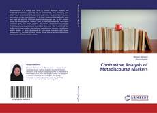 Portada del libro de Contrastive Analysis of Metadiscourse Markers