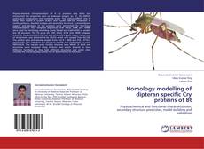 Copertina di Homology modelling of dipteran specific Cry proteins of Bt