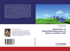 Capa do livro de Application of Metal-Phthalocyanines in Sensor and Solar Cells 