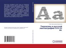 Buchcover von Тюркизмы в русской лингвографии XVIII-XX вв.