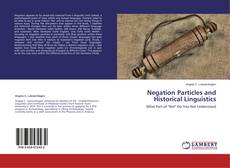 Capa do livro de Negation Particles and Historical Linguistics 