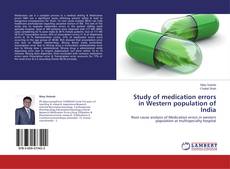 Buchcover von Study of medication errors in Western population of India