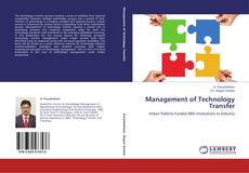 Bookcover of Management of Technology Transfer