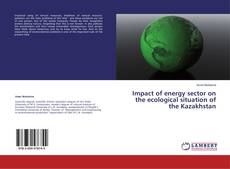 Copertina di Impact of energy sector on the ecological situation of the Kazakhstan