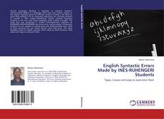 Bookcover of English Syntactic Errors Made by INES-RUHENGERI Students