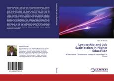Leadership and Job Satisfaction in Higher Education的封面