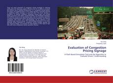Buchcover von Evaluation of Congestion Pricing Signage