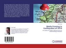 Capa do livro de Media Framing in Earthquakes of 2010 