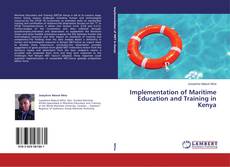 Buchcover von Implementation of Maritime Education and Training in Kenya