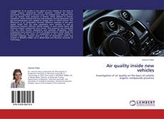 Capa do livro de Air quality inside new vehicles 