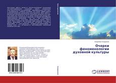 Buchcover von Очерки феноменологии духовной культуры