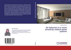 Buchcover von Air behavior in a room served by radiant panel systems