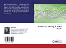 Buchcover von Genetic Variability in Bottle Gourd