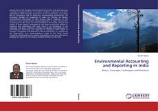 Buchcover von Environmental Accounting and Reporting in India