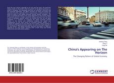 Bookcover of China's Appearing on The Horizon