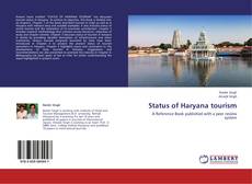 Capa do livro de Status of Haryana tourism 