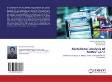 Buchcover von Mutational analysis of MDM2 Gene