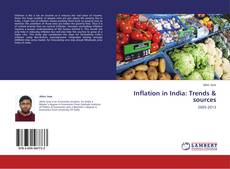 Buchcover von Inflation in India: Trends & sources