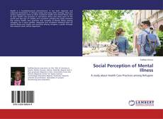 Portada del libro de Social Perception of Mental Illness