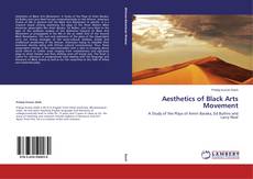 Portada del libro de Aesthetics of Black Arts Movement