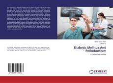 Buchcover von Diabetic Mellitus And Periodontium