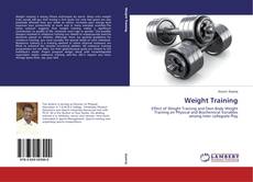 Bookcover of Weight Training