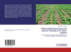 Bookcover of Nitric Oxide Overcomes Cd and Cu Toxicity in in vitro-grown
