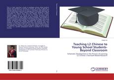 Buchcover von Teaching L2 Chinese to Young School Students-Beyond Classroom