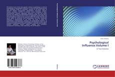 Copertina di Psychological Influence.Volume I