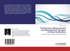Copertina di Performance Measurement and Management Systems of Local Authorities