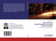 Capa do livro de Role of Rural Industrialization in Rural Reconstruction 