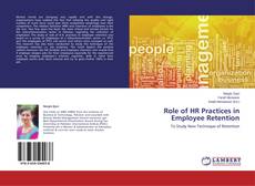 Buchcover von Role of HR Practices in Employee Retention