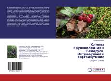 Обложка Клюква крупноплодная в Беларуси. Интродукция и сортоизучение