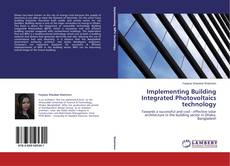 Capa do livro de Implementing Building Integrated Photovoltaics technology 