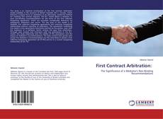 Buchcover von First Contract Arbitration: