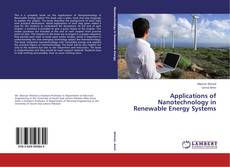 Capa do livro de Applications of Nanotechnology in Renewable Energy Systems 
