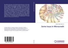 Copertina di Some Issue in Microcredit