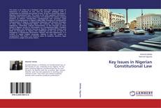 Buchcover von Key Issues in Nigerian Constitutional Law