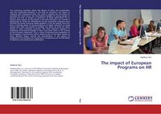 Couverture de The impact of European Programs on HR