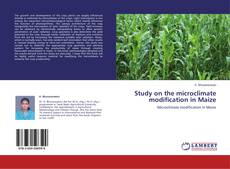 Couverture de Study on the microclimate modification in Maize