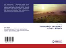 Couverture de Development of Regional policy in Bulgaria