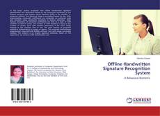 Buchcover von Offline Handwritten Signature Recognition System