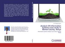 Couverture de Analysis Of Information Systems Case study in Bomet County, Kenya